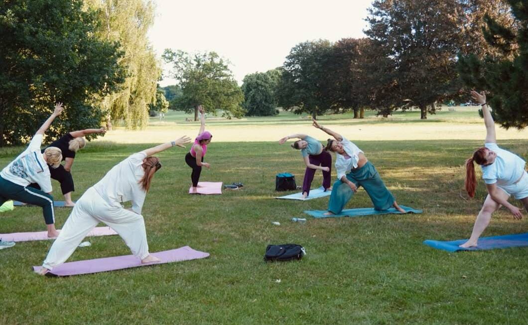 Group yoga